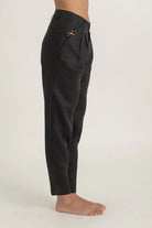 Pioggia Linen Trouser Black Luxmii