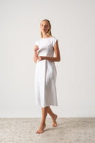 Viana Dress White Luxmii